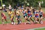 James at the start of the 5000m