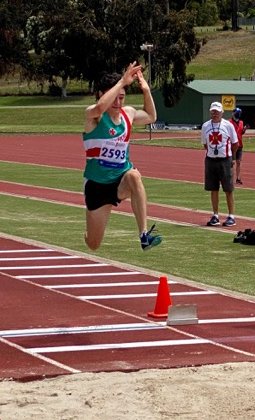 Harry Shaw surprises in the Long Jump